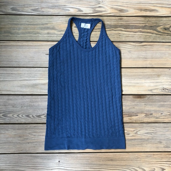 Athleta Tops - Athleta Epitomize Racerback Tank top Blue